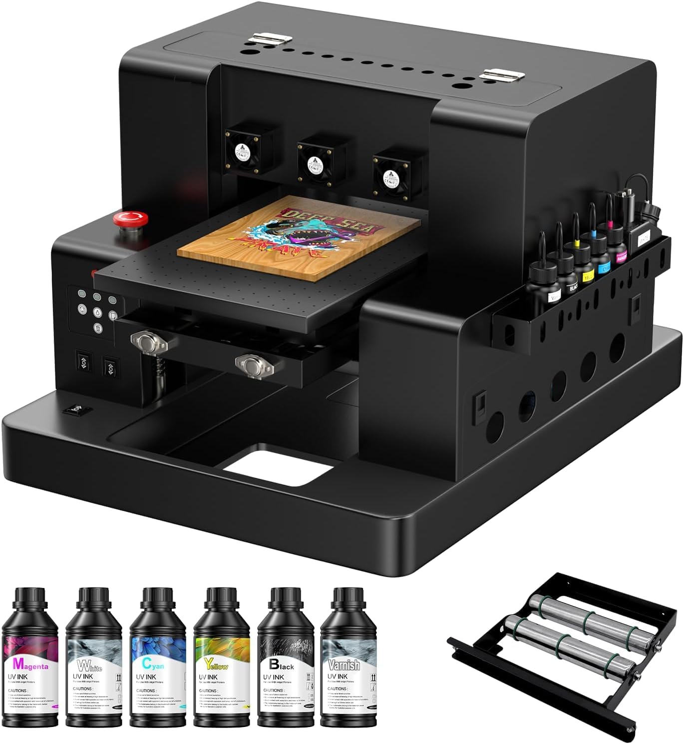 MZK A3 UV DTF Printer for printing on hard surfaces